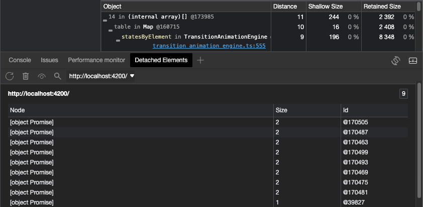 The Detached Nodes tool